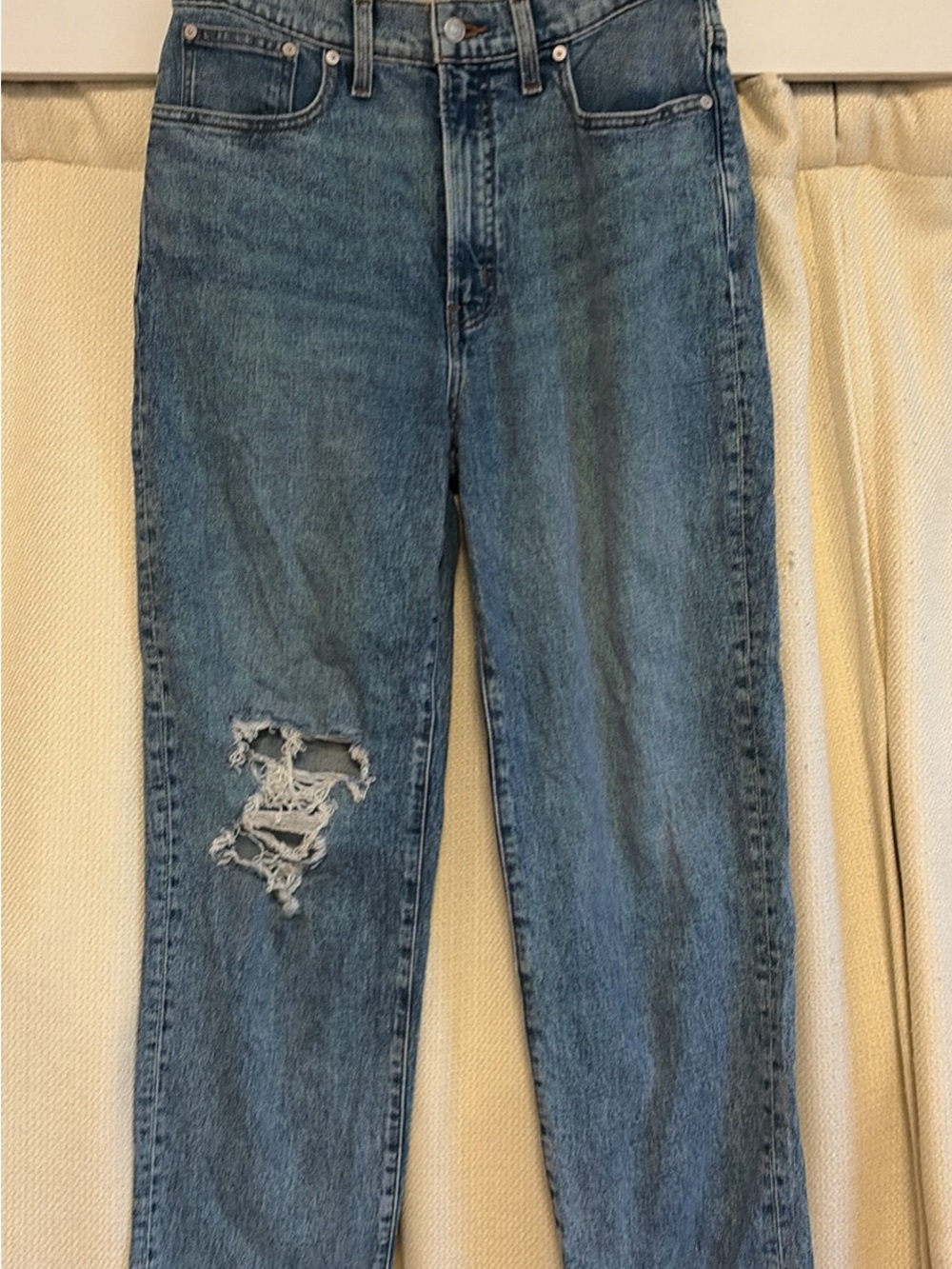Madewell High-Rise Light Blue Denim Jeans